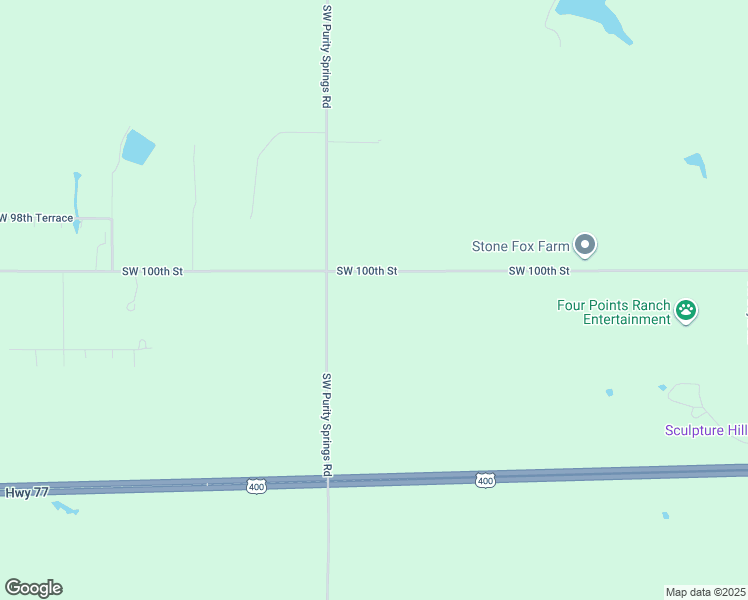 map of restaurants, bars, coffee shops, grocery stores, and more near 3885 Southwest 100th Street in Augusta