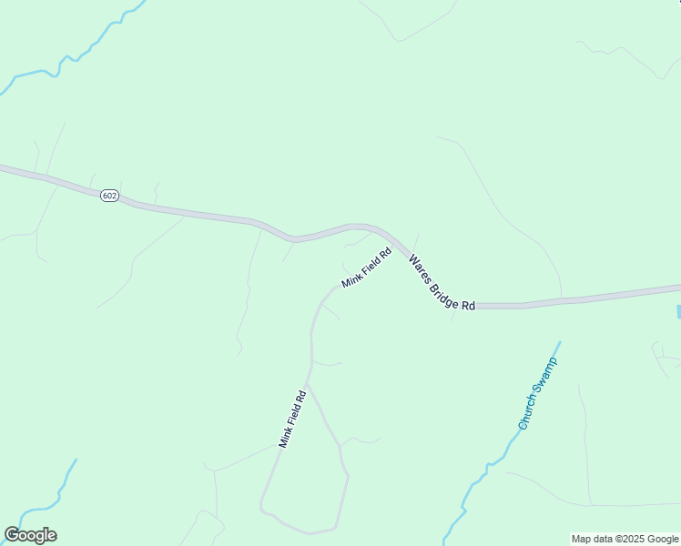 map of restaurants, bars, coffee shops, grocery stores, and more near 130 Mink Field Road in Church View