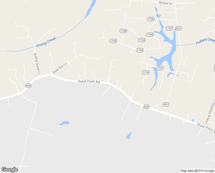 map of restaurants, bars, coffee shops, grocery stores, and more near 7529 Rural Point Road in Mechanicsville