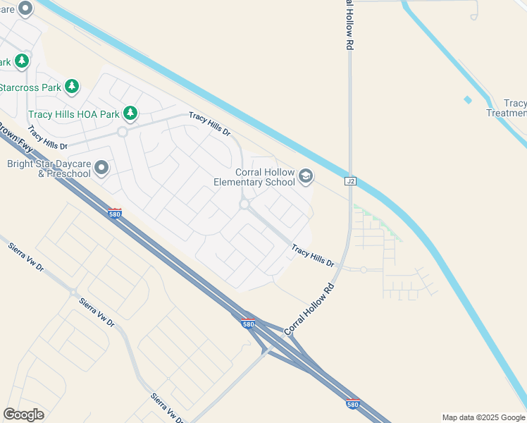 map of restaurants, bars, coffee shops, grocery stores, and more near 6981 Pickering Street in Tracy