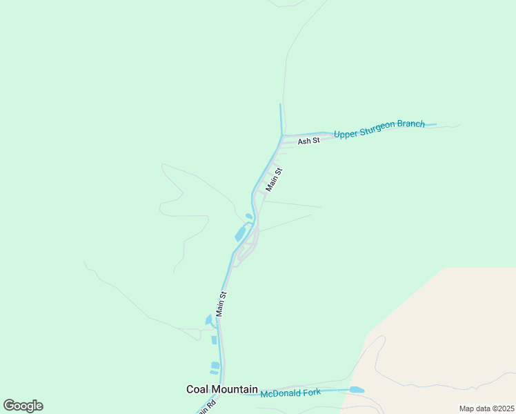 map of restaurants, bars, coffee shops, grocery stores, and more near Coal Mountain Road in Coal Mountain