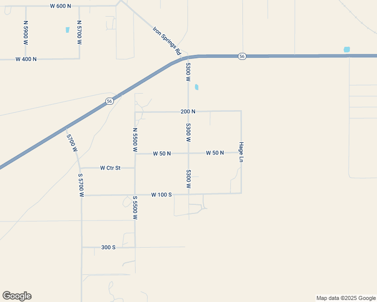 map of restaurants, bars, coffee shops, grocery stores, and more near 101 Gertrude Drive in Cedar City