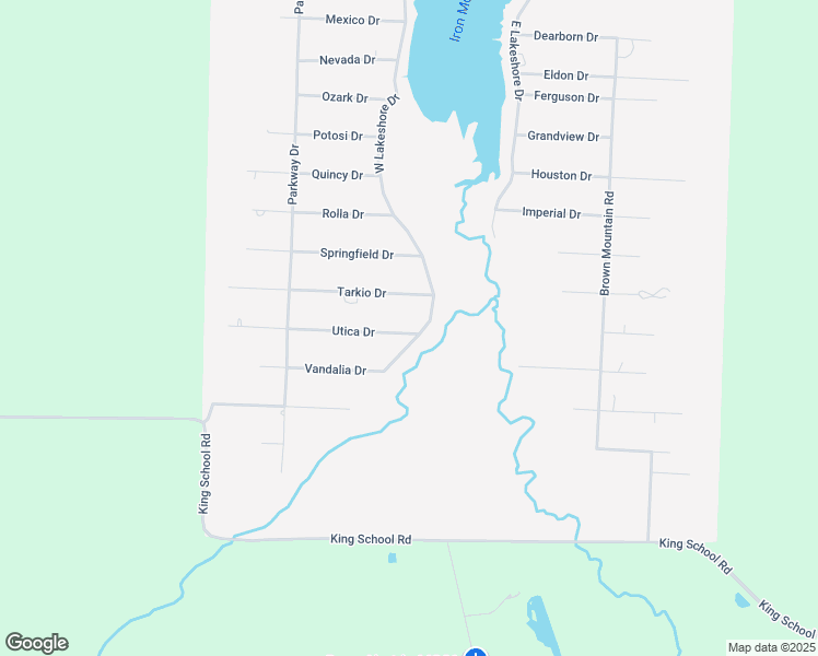 map of restaurants, bars, coffee shops, grocery stores, and more near 595 Utica Drive in Bismarck