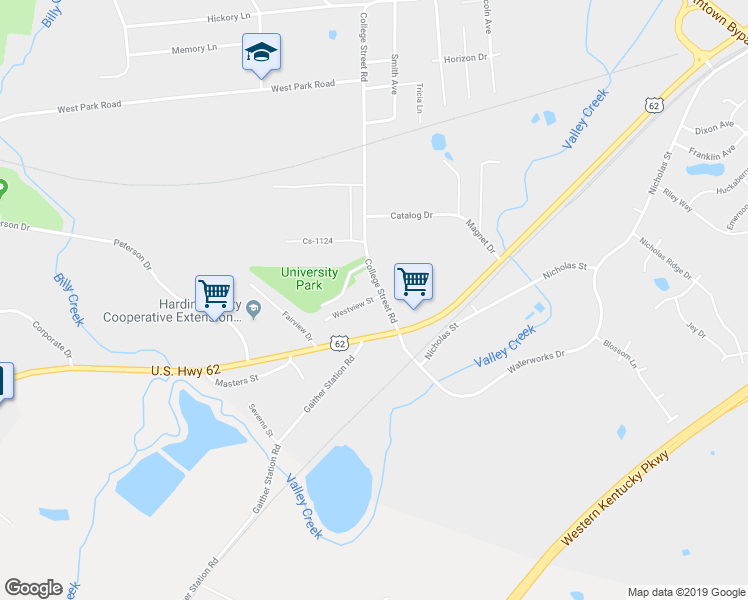 map of restaurants, bars, coffee shops, grocery stores, and more near 798 Westview Street in Elizabethtown