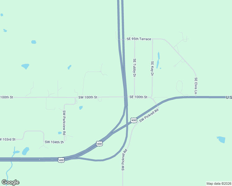 map of restaurants, bars, coffee shops, grocery stores, and more near 74 Southwest 100th Street in Augusta