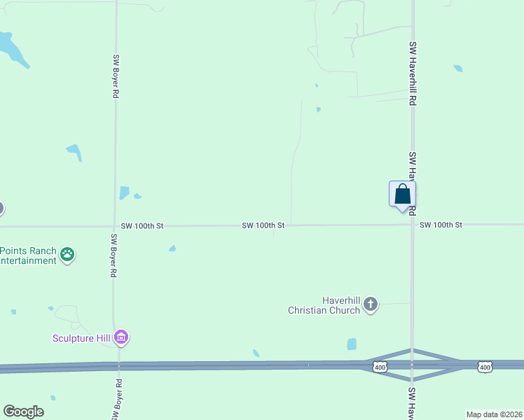 map of restaurants, bars, coffee shops, grocery stores, and more near 2502 Southwest 100th Street in Augusta