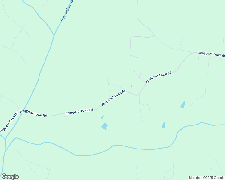 map of restaurants, bars, coffee shops, grocery stores, and more near 1928 Sheppard Town Road in Crozier