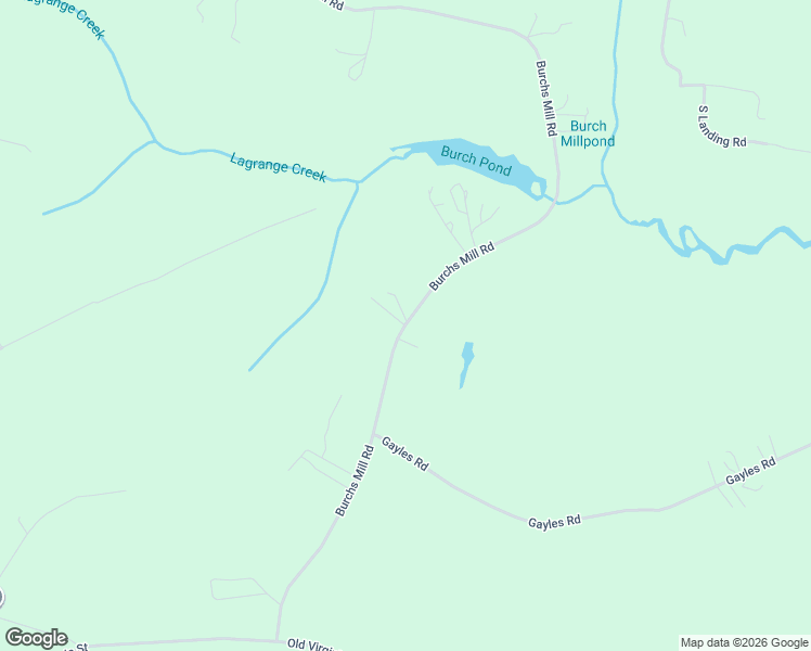 map of restaurants, bars, coffee shops, grocery stores, and more near 753 Burchs Mill Road in Urbanna