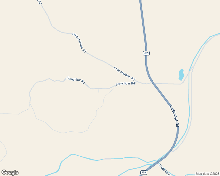 map of restaurants, bars, coffee shops, grocery stores, and more near Frenchbar Road in La Grange