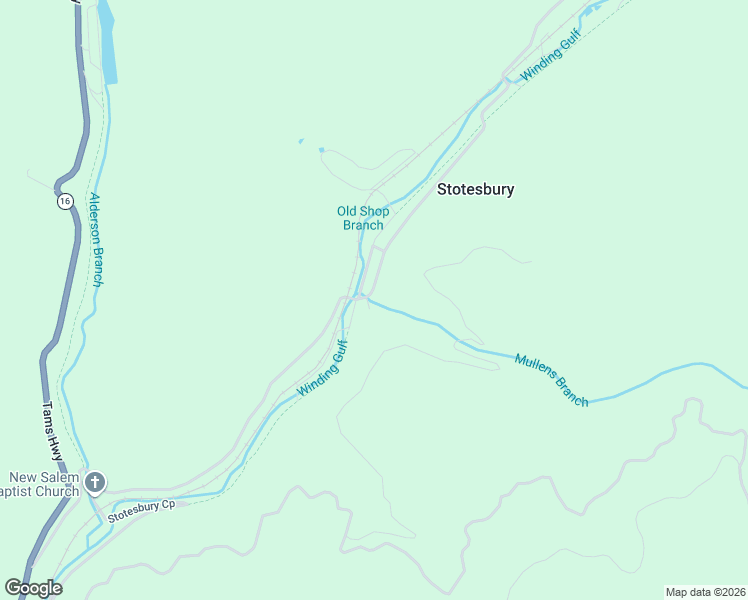 map of restaurants, bars, coffee shops, grocery stores, and more near 1797 McAlpin Road in Rhodell