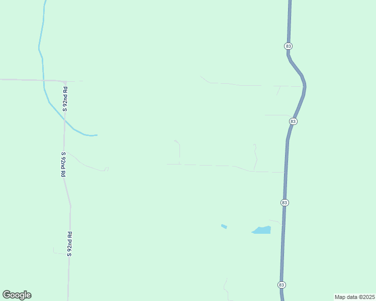 map of restaurants, bars, coffee shops, grocery stores, and more near 979 East 394th Road in Bolivar