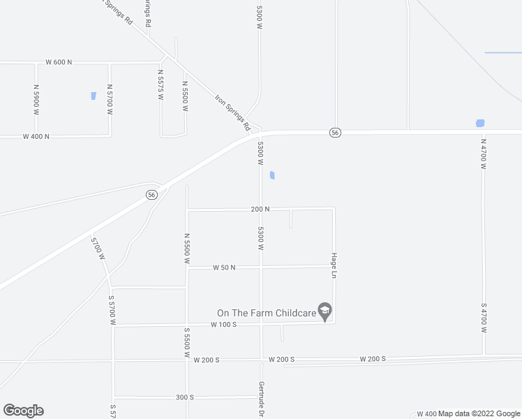 map of restaurants, bars, coffee shops, grocery stores, and more near 200 North in Cedar City