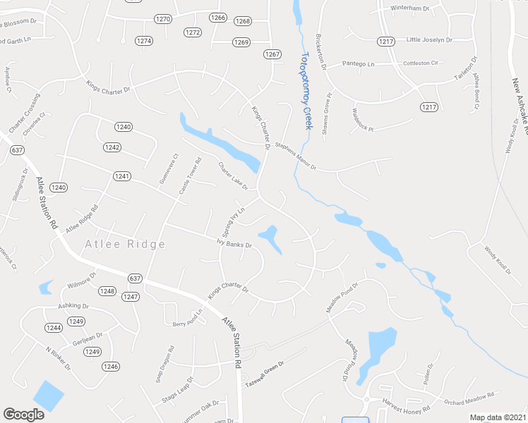 map of restaurants, bars, coffee shops, grocery stores, and more near 9194 Clearstream Terrace in Mechanicsville