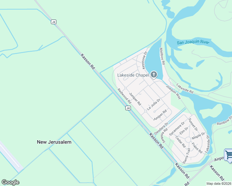 map of restaurants, bars, coffee shops, grocery stores, and more near 29610-29998 South Kasson Road in Tracy