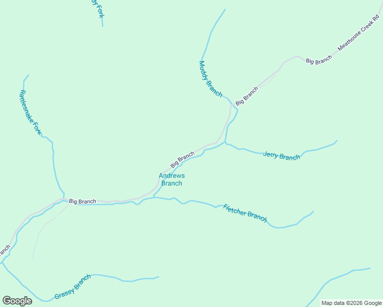map of restaurants, bars, coffee shops, grocery stores, and more near 3006 Big Branch in Pikeville