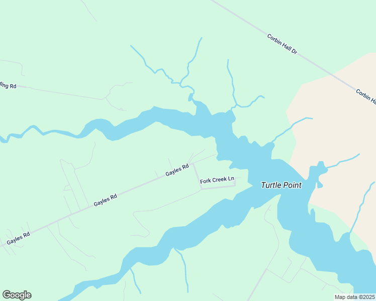 map of restaurants, bars, coffee shops, grocery stores, and more near 1753 Gayles Road in Urbanna