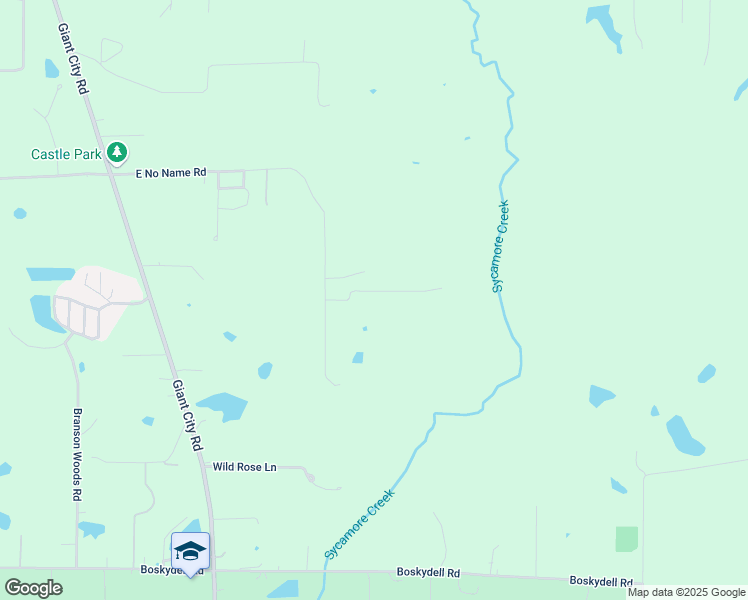 map of restaurants, bars, coffee shops, grocery stores, and more near 99 Narya Trce in Carbondale