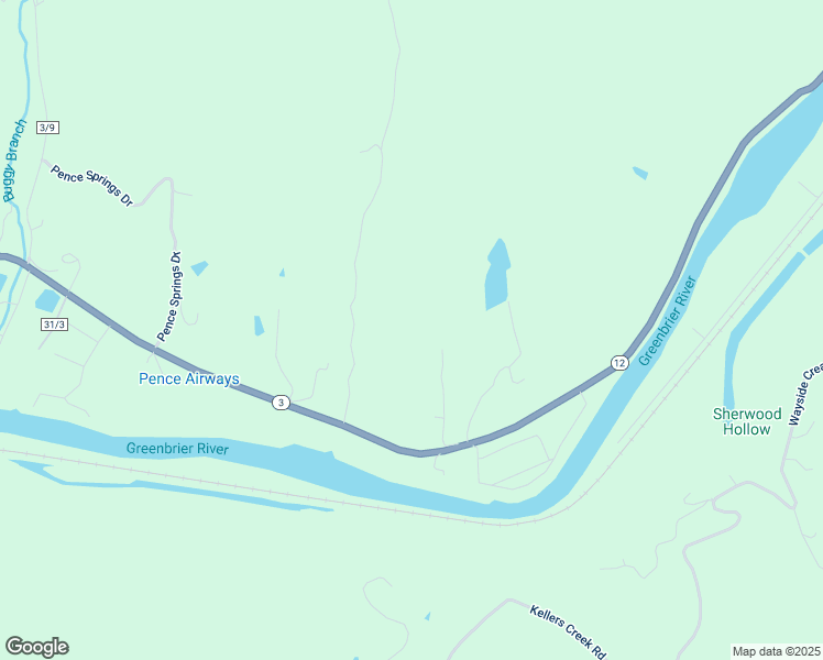 map of restaurants, bars, coffee shops, grocery stores, and more near 235 Lyall Hill Drive in Pence Springs