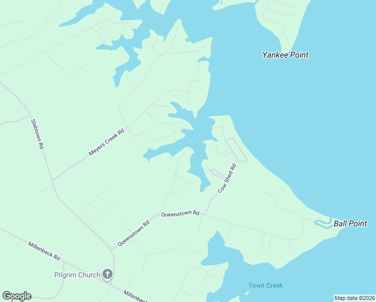 map of restaurants, bars, coffee shops, grocery stores, and more near 282 Burnt Wharf Road in Lancaster