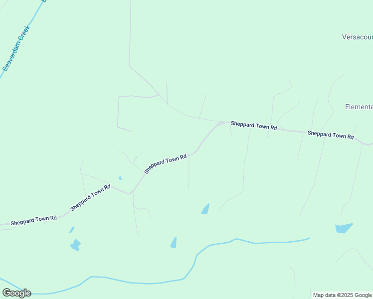 map of restaurants, bars, coffee shops, grocery stores, and more near 1816 Sheppard Town Road in Crozier