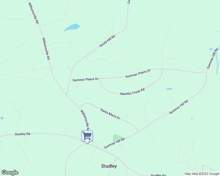 map of restaurants, bars, coffee shops, grocery stores, and more near 5458 Mantilo Creek Road in Mechanicsville