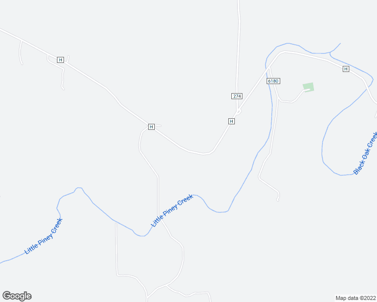map of restaurants, bars, coffee shops, grocery stores, and more near State Highway H in Edgar Springs
