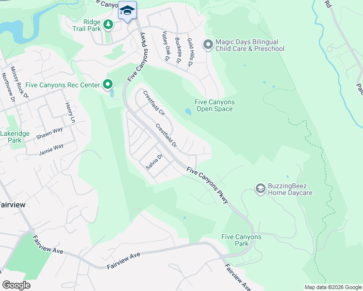 map of restaurants, bars, coffee shops, grocery stores, and more near 5310 Pacific Terrace Court in Hayward