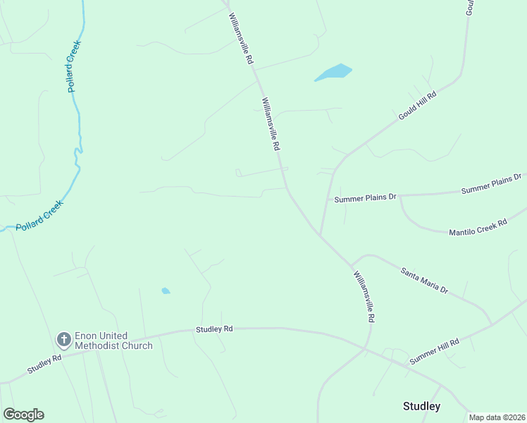 map of restaurants, bars, coffee shops, grocery stores, and more near 10275 Williamsville Road in Mechanicsville