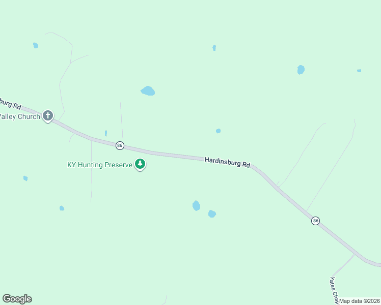 map of restaurants, bars, coffee shops, grocery stores, and more near 6988 Hardinsburg Road in Cecilia