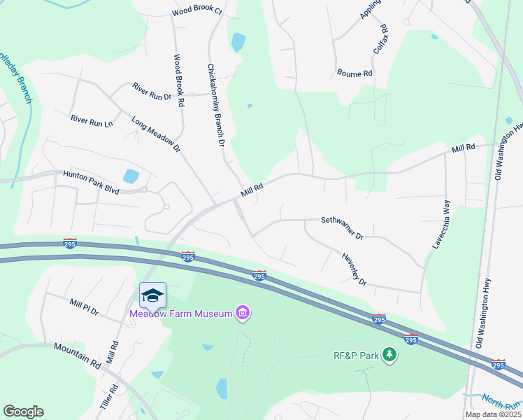 map of restaurants, bars, coffee shops, grocery stores, and more near 3904 Shae Place in Glen Allen