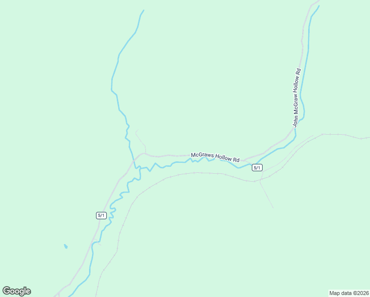 map of restaurants, bars, coffee shops, grocery stores, and more near McGraws Hollow Road in Glen Rogers