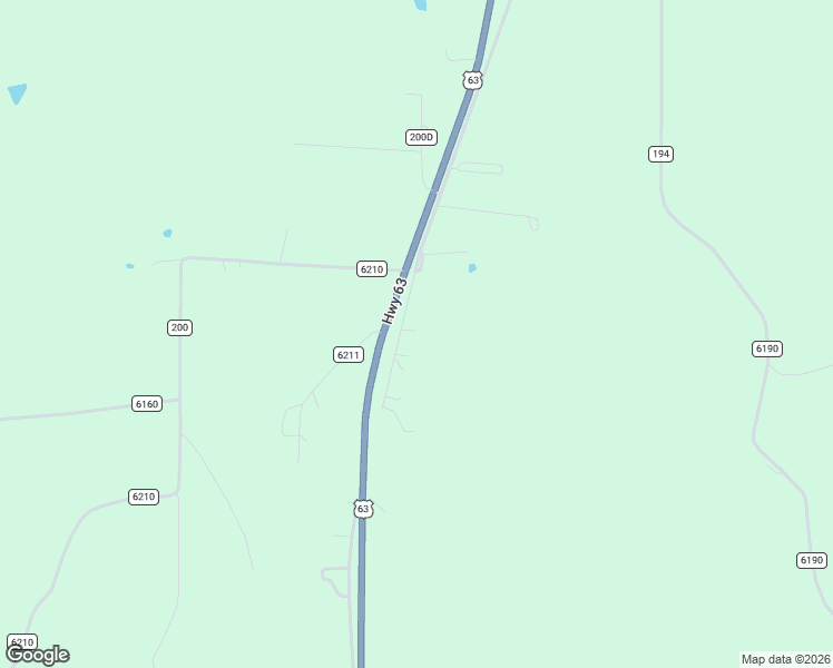 map of restaurants, bars, coffee shops, grocery stores, and more near 28100 County Road 6150 in Edgar Springs