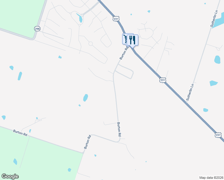 map of restaurants, bars, coffee shops, grocery stores, and more near 2575 Burton Road in Utica