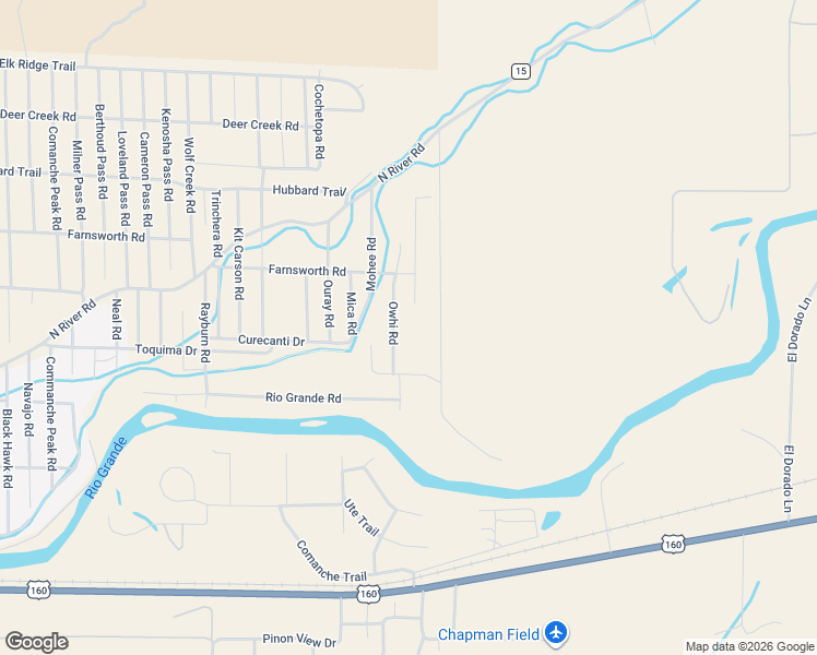 map of restaurants, bars, coffee shops, grocery stores, and more near 99 Red Feather Road in South Fork