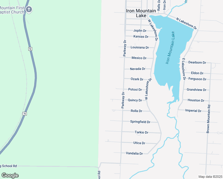 map of restaurants, bars, coffee shops, grocery stores, and more near 367 Potosi Drive in Bismarck
