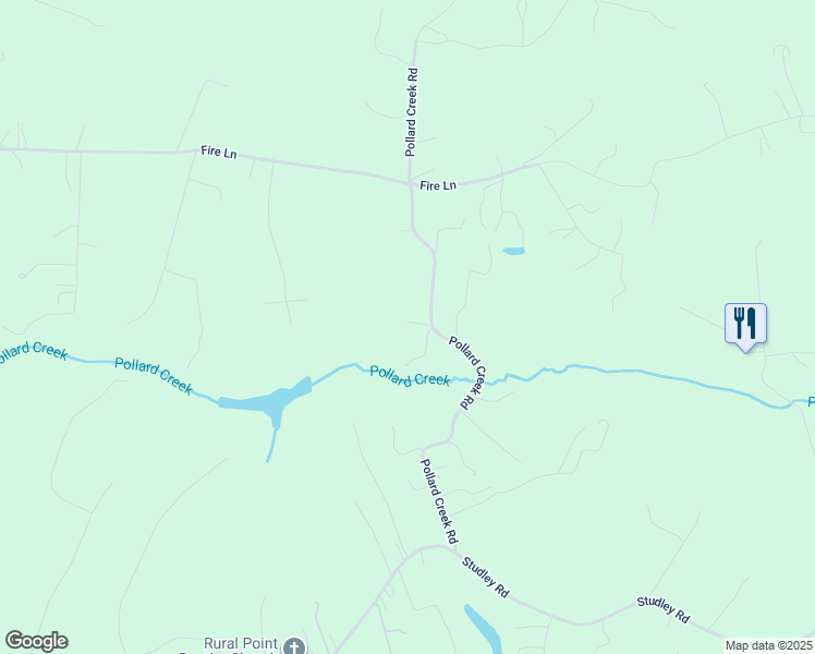 map of restaurants, bars, coffee shops, grocery stores, and more near 10283 Pollard Creek Road in Mechanicsville
