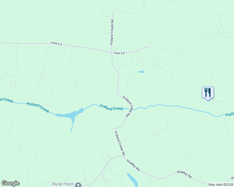 map of restaurants, bars, coffee shops, grocery stores, and more near 10283 Pollard Creek Road in Mechanicsville