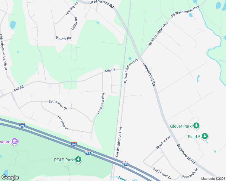 map of restaurants, bars, coffee shops, grocery stores, and more near 11900 Hunton Crossing Court in Glen Allen