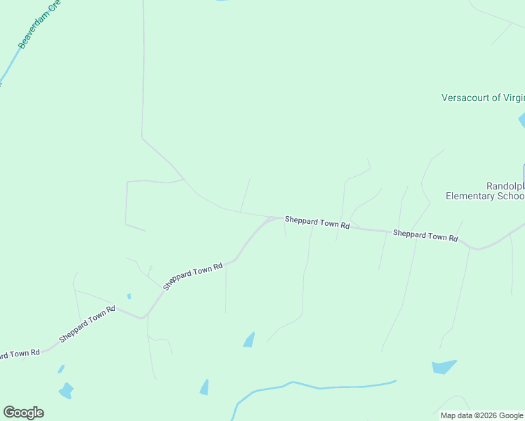 map of restaurants, bars, coffee shops, grocery stores, and more near 1768 Sheppard Town Road in Crozier