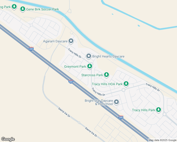 map of restaurants, bars, coffee shops, grocery stores, and more near 6463 Greymont Drive in Tracy
