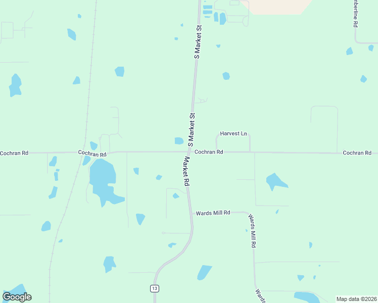 map of restaurants, bars, coffee shops, grocery stores, and more near 5101 South Market Street in Marion