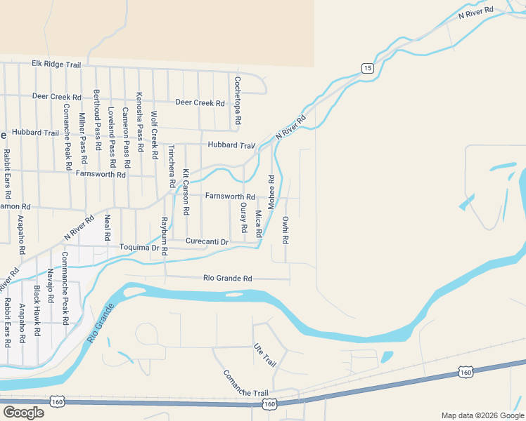 map of restaurants, bars, coffee shops, grocery stores, and more near 1191 Mohee Road in South Fork