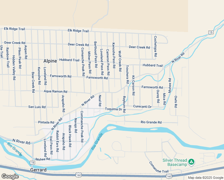 map of restaurants, bars, coffee shops, grocery stores, and more near 30 Kenosha Pass Rd in South Fork