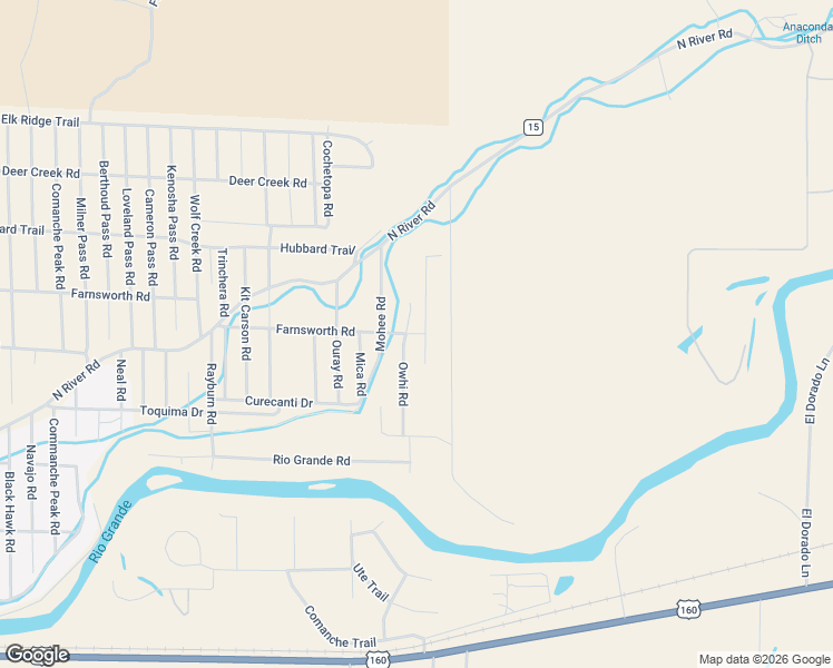 map of restaurants, bars, coffee shops, grocery stores, and more near 1148 Farnsworth Road in South Fork