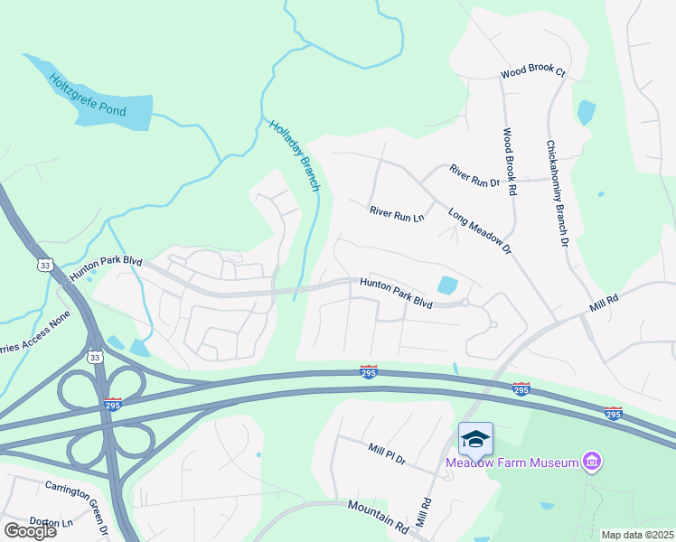 map of restaurants, bars, coffee shops, grocery stores, and more near 11505 Abbots Cross Lane in Glen Allen