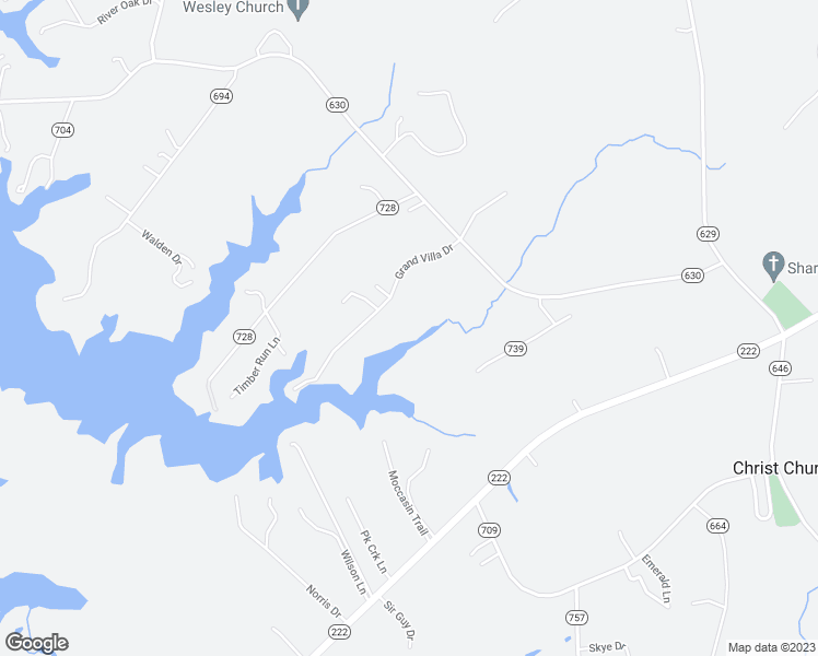 map of restaurants, bars, coffee shops, grocery stores, and more near 213 Grand Villa Drive in Weems