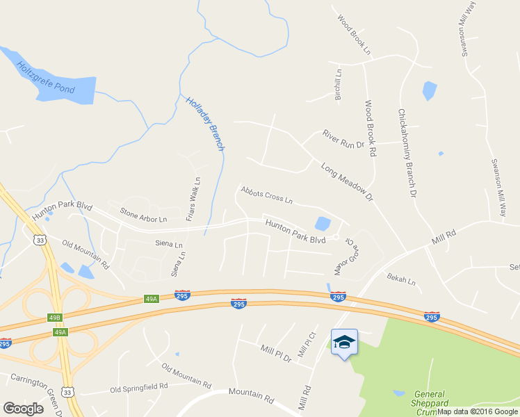 map of restaurants, bars, coffee shops, grocery stores, and more near 444 Kingscote Lane in Glen Allen