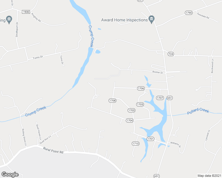 map of restaurants, bars, coffee shops, grocery stores, and more near 10271 Fenholloway Drive in Mechanicsville