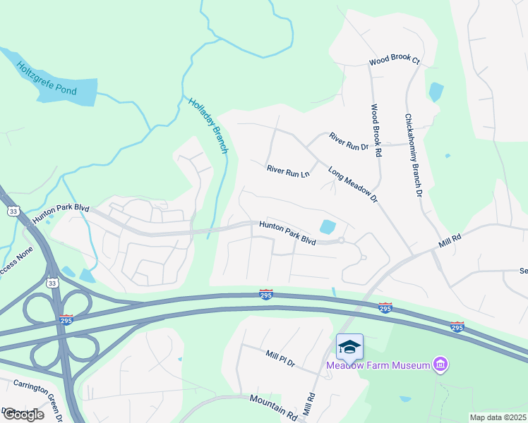 map of restaurants, bars, coffee shops, grocery stores, and more near 444 Kingscote Lane in Glen Allen