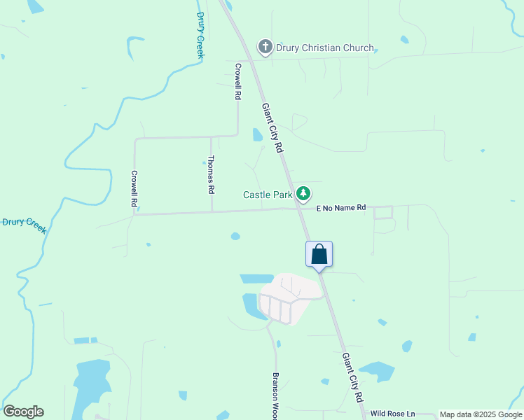 map of restaurants, bars, coffee shops, grocery stores, and more near 1 Holiday Trace Drive in Carbondale